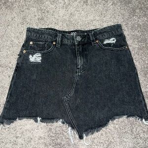 Urban Outfitters BDG gray jean skirt